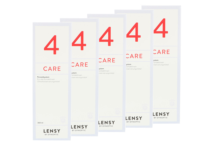Sparpakete Linsenmittel Lensy Care 4 5 x 360 ml Peroxidlösung