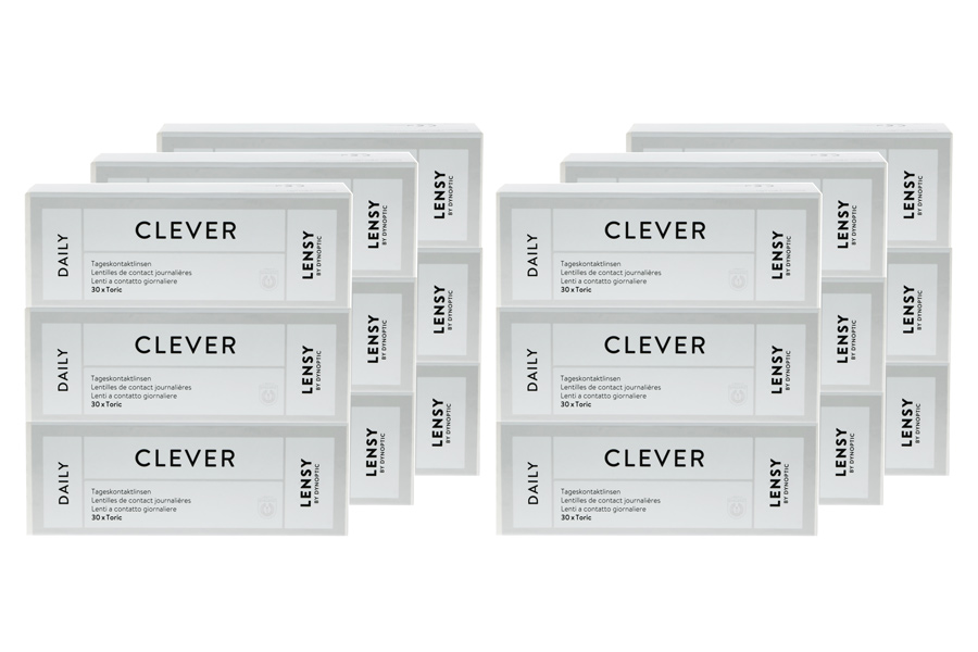 Tageslinsen Lensy Daily Clever Toric 6 x 90 Tageslinsen Sparpaket 9 Monate