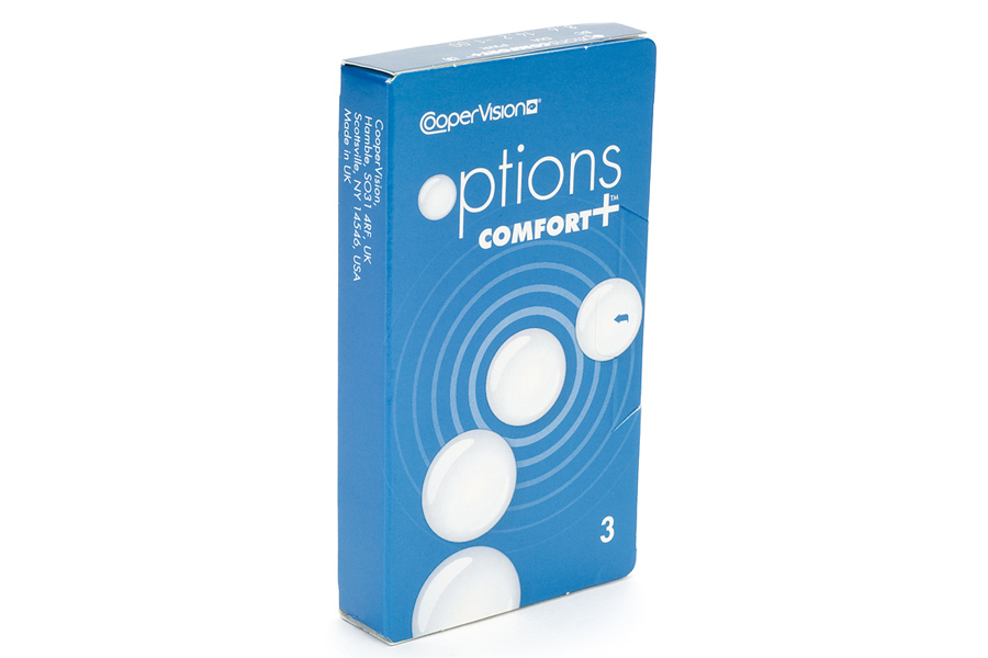 Sphärische Kontaktlinsen options Comfort+ 6 Monatslinsen