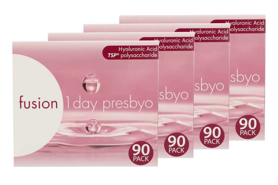 Multifokale Tageslinsen Fusion 1 Day Presbyo 4 x 90 Tageslinsen Sparpaket 6 Monate