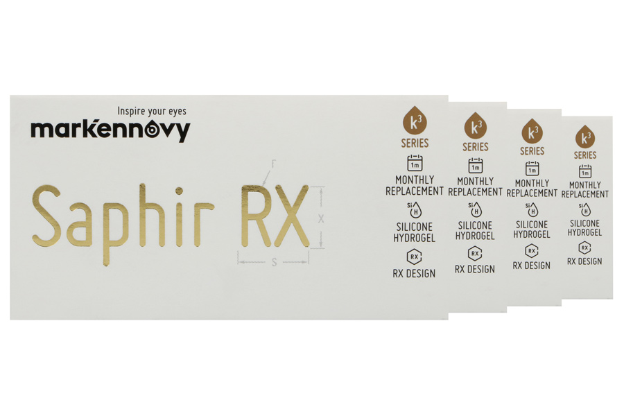 Monatslinsen Saphir Rx Monthly Multifocal Toric 4 x 3 Monatslinsen