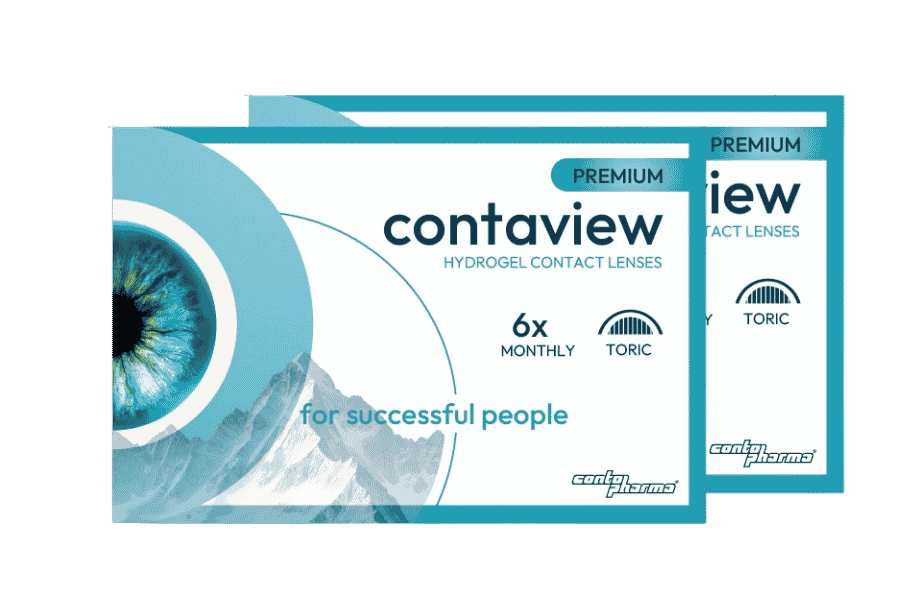 Monatslinsen Contaview premium toric UV 2 x 6 Monatslinsen Monatslinsen Contaview premium toric UV 2 x 6 Monatslinsen