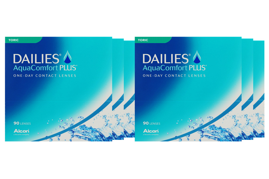 Tageslinsen Dailies AquaComfort Plus Toric 6 x 90 Tageslinsen Sparpaket 9 Monate