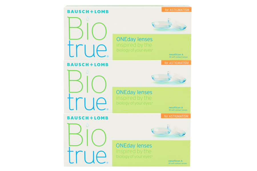 Tageslinsen Biotrue One day for Astigmatism 90 Tageslinsen