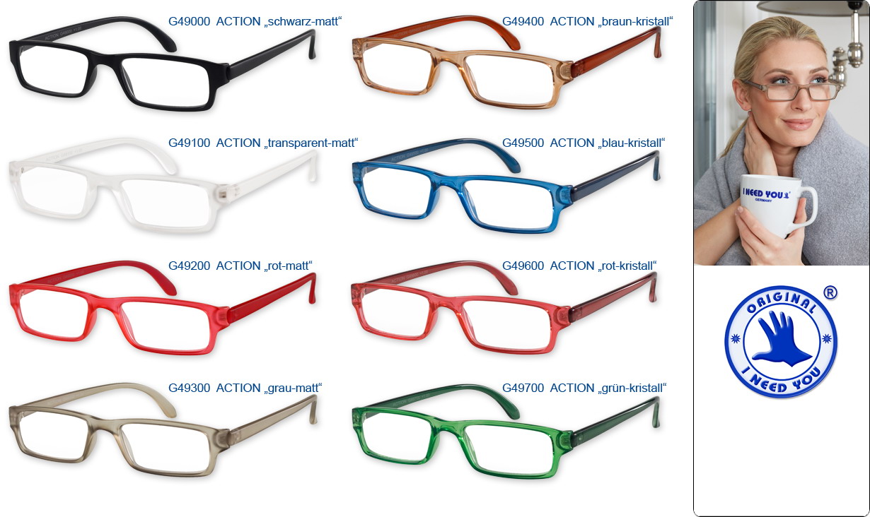Brillenmarken Action Lesebrille