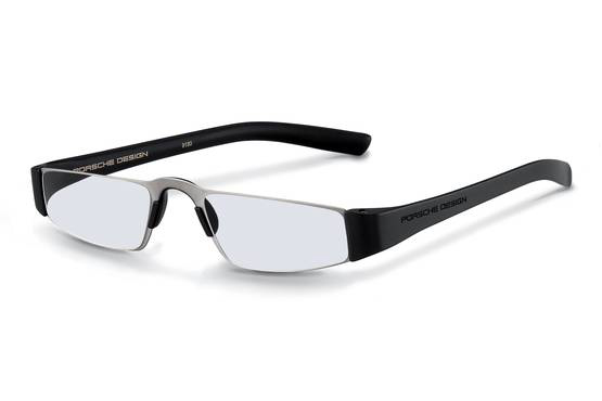 Brillenmarken Porsche Design P8801-A Lesebrille Schwarz