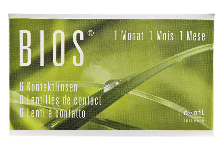 Sphärische Kontaktlinsen Bios 1-Monat 6 Monatslinsen