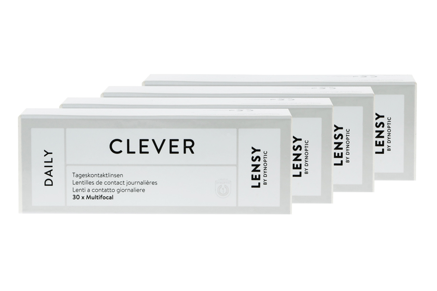 Multifokale Tageslinsen Lensy Daily Clever Multifocal 4 x 30 Tageslinsen