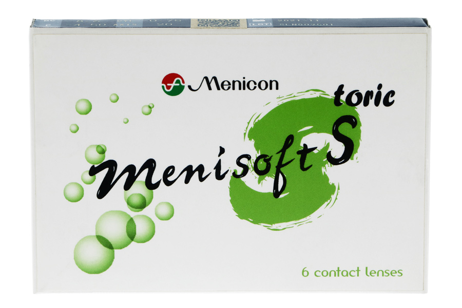 Wochenlinsen Menisoft S toric 6 Zwei-Wochenlinsen