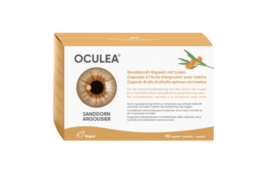 Augenvitamine Sanddorn Argousier Vision 180 Kapseln