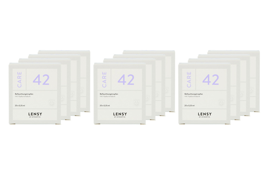 Pflegemittel Lensy Care 42 12 x 20 x 0.35 ml Augentropfen