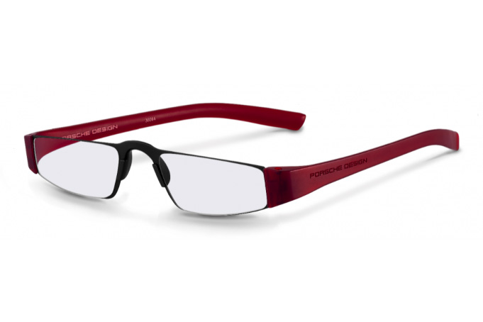 Brillenmarken Porsche Design P8801-B Lesebrille Rot