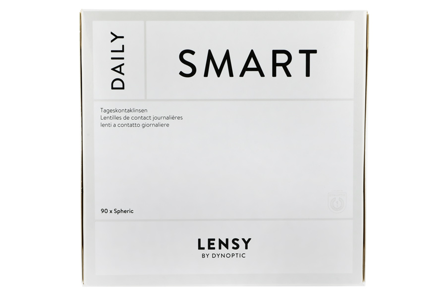 Sphärische Kontaktlinsen Lensy Daily Smart Spheric 90 Tageslinsen