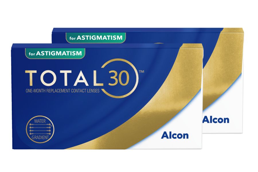 Monatslinsen Total 30 Astigmatism - 2 x 6 Stück Monatslinsen