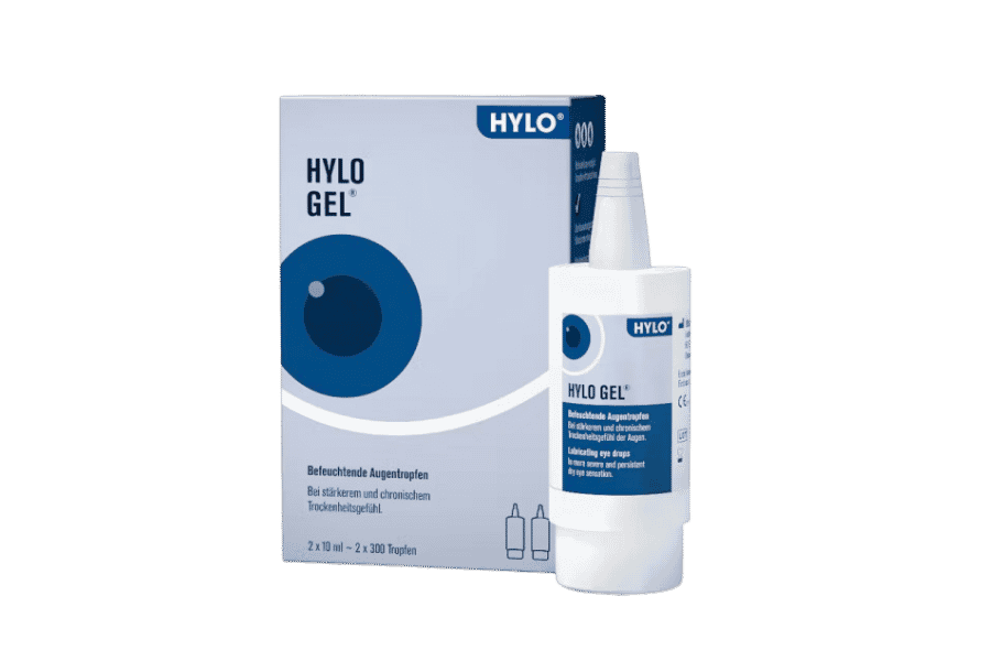 Augentropfen ohne Konservierungsmittel Hylo-Gel Augentropfen 2 x 10 ml