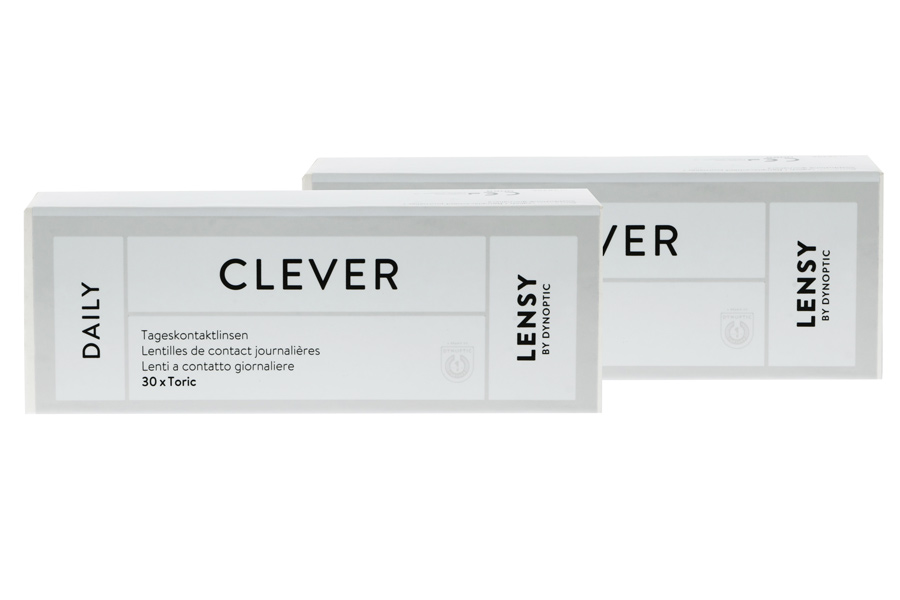 Tageslinsen Lensy Daily Clever Toric 2 x 30 Tageslinsen