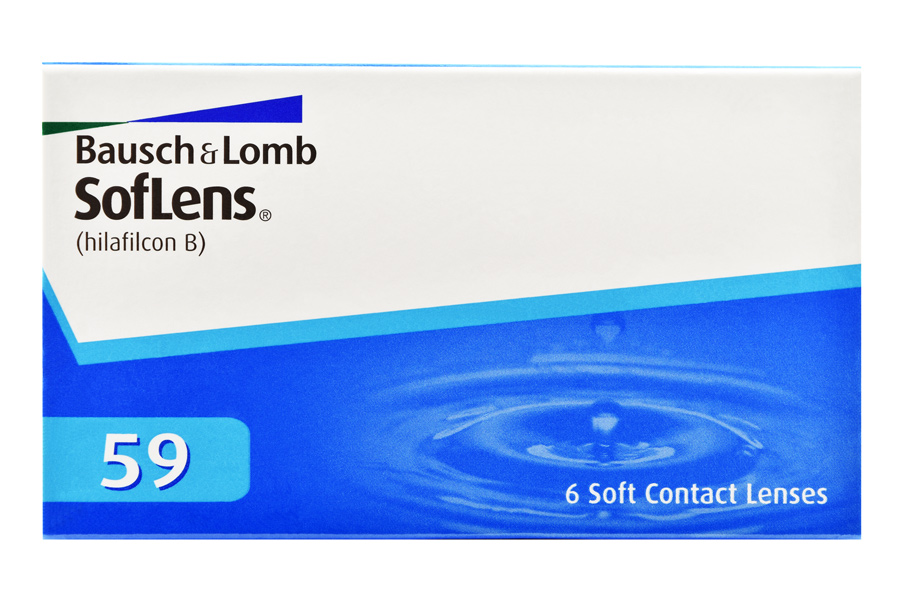 Sphärische Kontaktlinsen SofLens 59 6 Monatslinsen