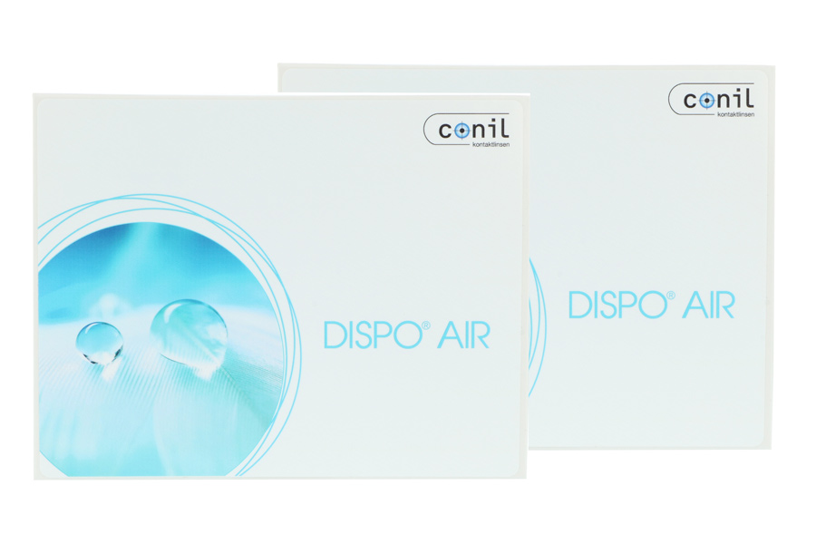 Sphärische Kontaktlinsen Dispo Air 2 x 90 Stück - Tageslinsen Sparpaket für 3 Monate von Conil