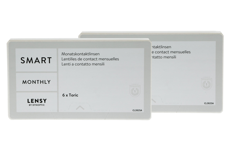 Monatslinsen Lensy Monthly Smart Toric 2 x 6 Monatslinsen