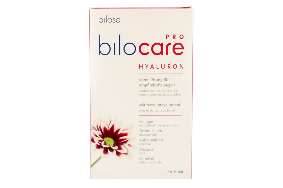 Pflegemittel Bilocare Pro Hyaluron Doppelpack 2 x 350 ml All-in-One Lösung