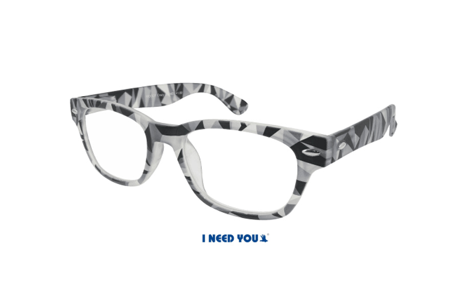 Brillenmarken Woody Crazy Lesebrille Schwarz