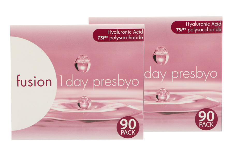 Multifokale Tageslinsen Fusion 1 Day Presbyo 2 x 90 Tageslinsen Sparpaket 3 Monate