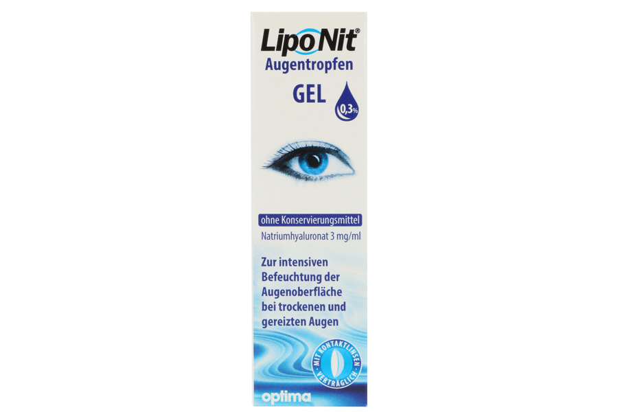 Augentropfen ohne Konservierungsmittel LipoNit Gel 10 ml Augentropfen