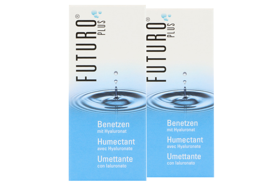 Augentropfen ohne Konservierungsmittel Futuro Plus Benetzen 2 x 10 ml Augentropfen