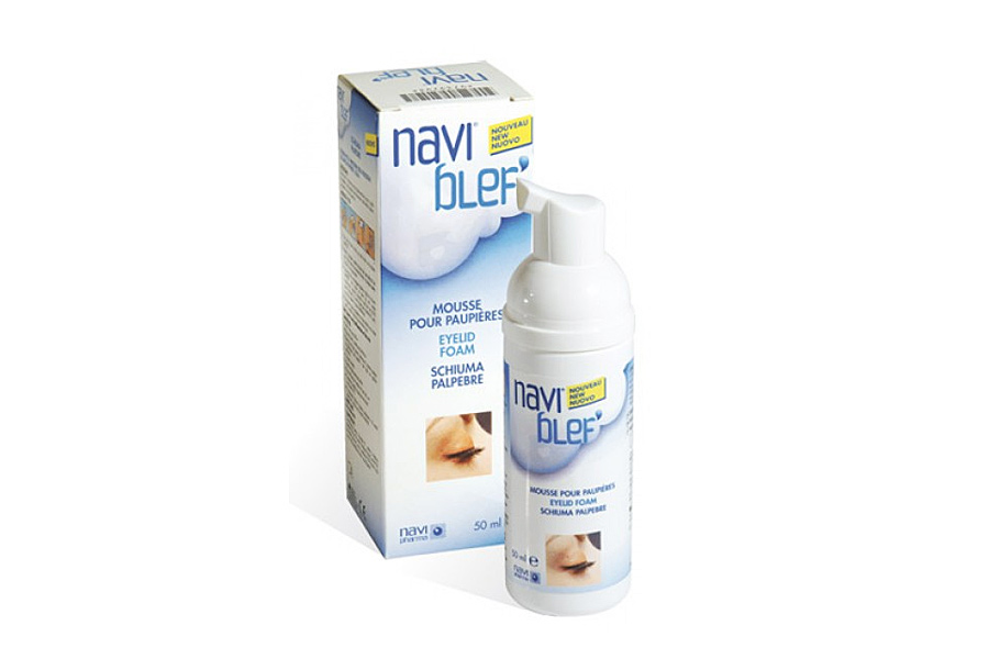 Pflegemittel NaviBlef 50 ml Lidreinigung
