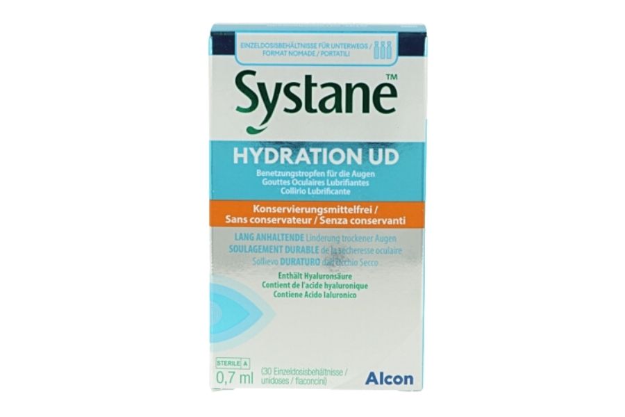 Augentropfen ohne Konservierungsmittel Systane Hydration UD 30 x 0,7 ml Augentropfen