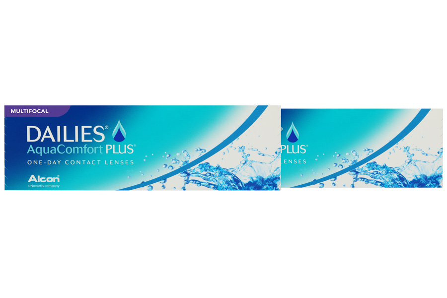 Multifokale Tageslinsen Dailies AquaComfort Plus Multifocal 2 x 30 Stück - Tageslinsen von Alcon
