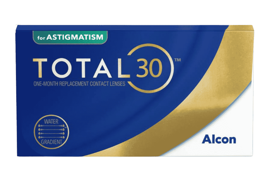 Monatslinsen Total 30 for Astigmatism - 6 Stück Monatslinsen Alcon