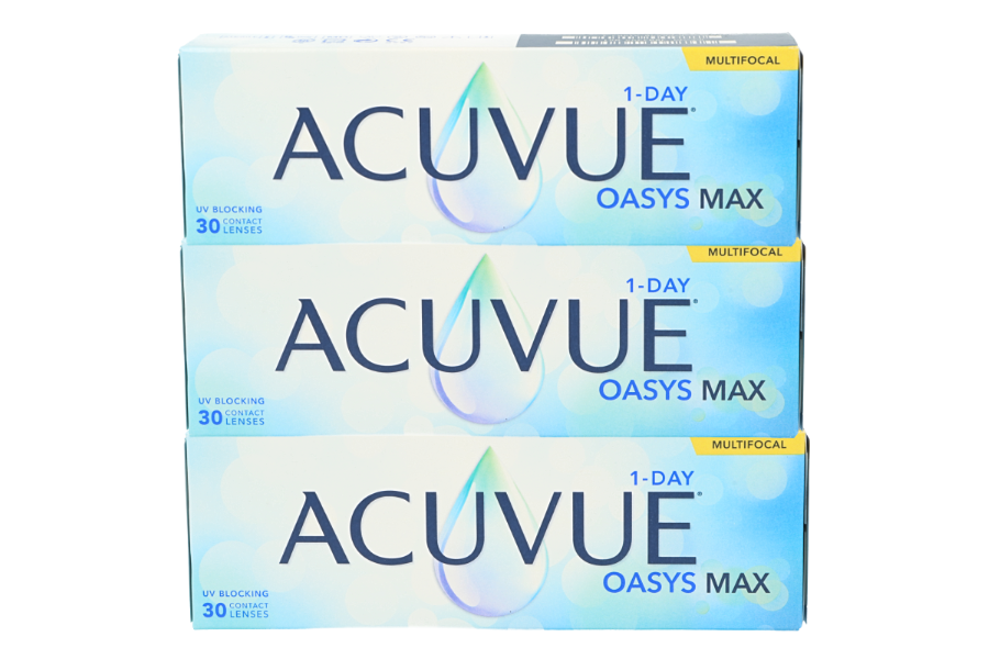 Multifokale Tageslinsen Acuvue Oasys 1-Day MAX Multifocal 90 Tageslinsen