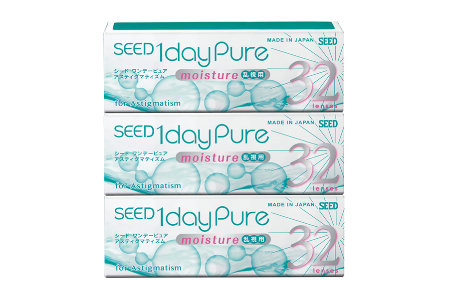 Tageslinsen Seed 1 Day Pure Toric 96 Tageslinsen