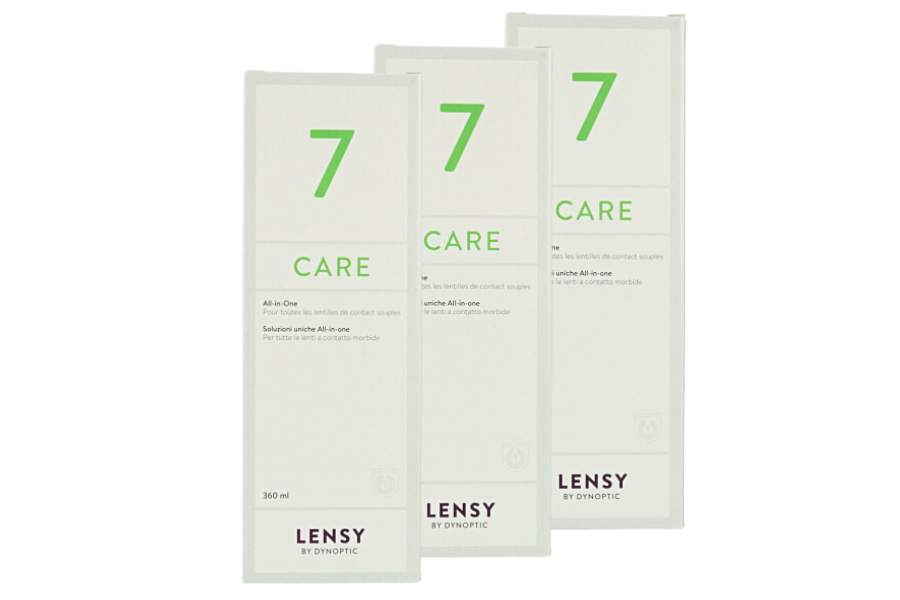 Sparpakete Linsenmittel Lensy Care 7 3 x 360 ml All-in-One Lösung