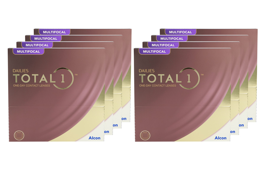Multifokale Tageslinsen Dailies Total 1 Multifocal 8 x 90 Tageslinsen Sparpaket 12 Monate von Alcon