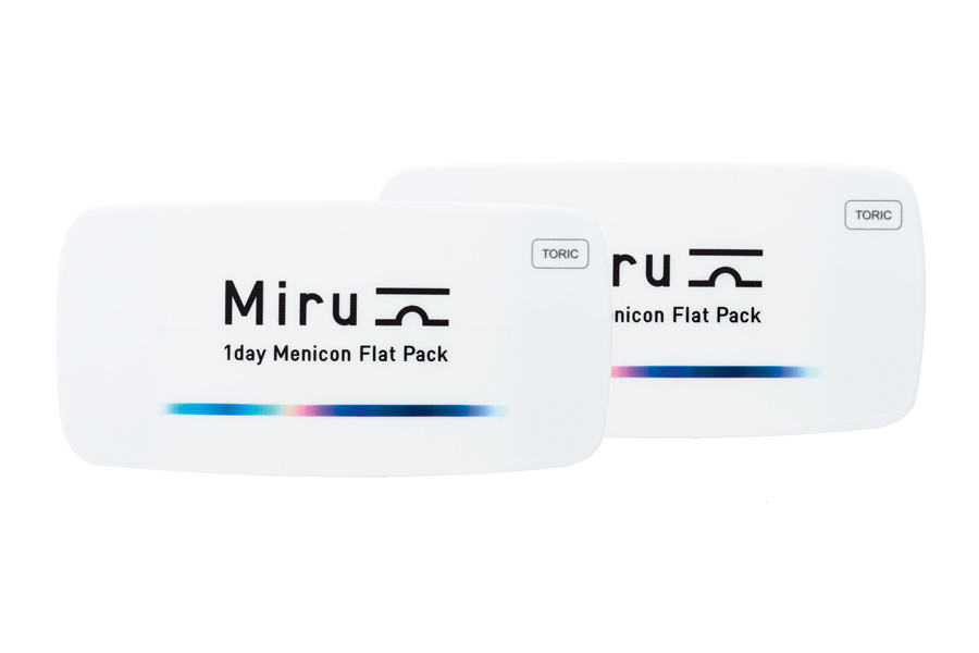 Tageslinsen Miru 1 day Flat Pack Toric 2 x 30 Tageslinsen