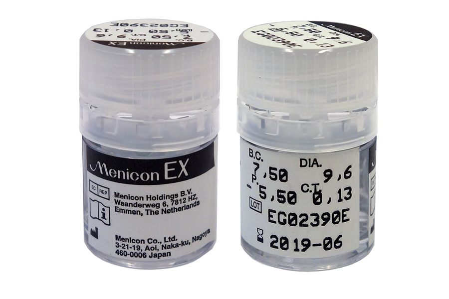 Sphärische Jahreslinsen Menicon EX 1 Jahreslinse