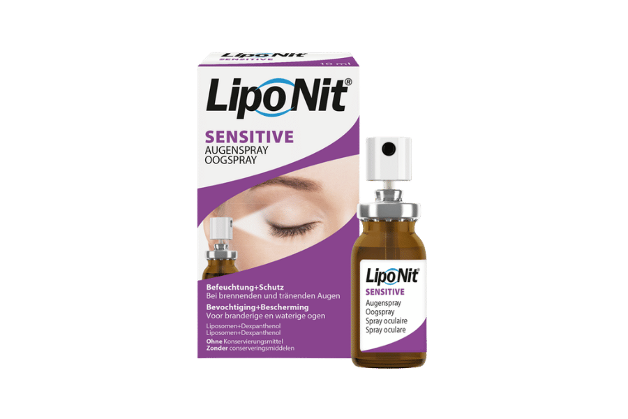 Augentropfen ohne Konservierungsmittel LipoNit Sensitive 10 ml Augenspray
